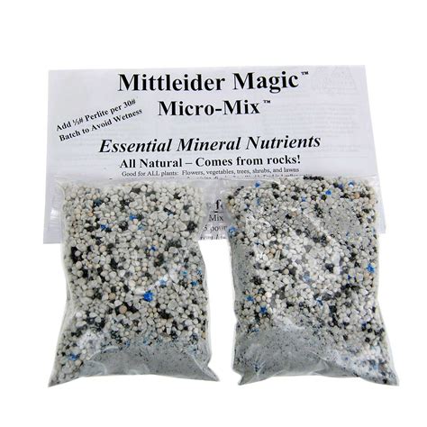 The Mittleider Magic Micro Nutrient Mix: The Key to Thriving Plants
